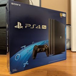 PS4 Pro 1TB In Original Packaging + 5 Games Bundle $290