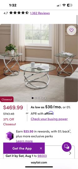 Coffee tables