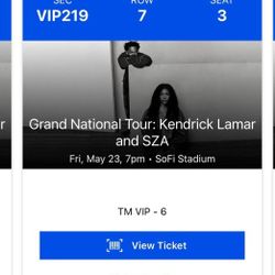 Grand National Tour: Kendrick Lamar and SZA