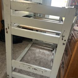 Toddler bunk bed nd dresser 