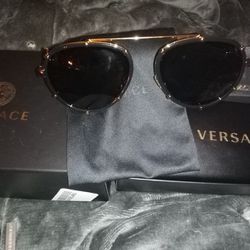 Versace Aviator Sunglasses|Medusa|