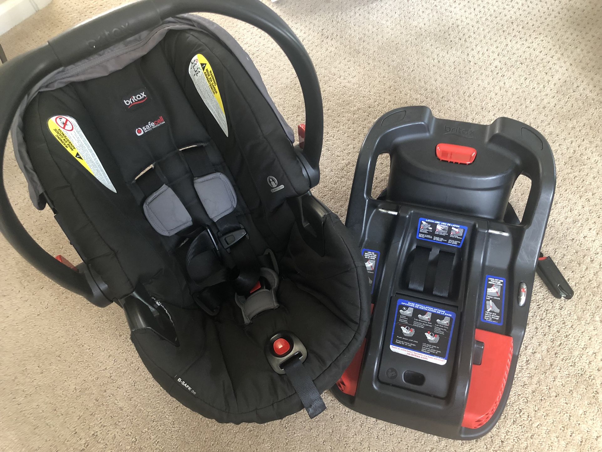 Britax Infant Car Seat With Base