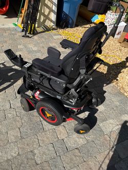 Power Wheelchair with Joystick Controller