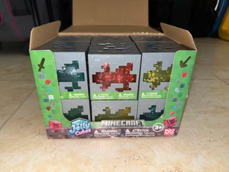 Minecraft Jelly Cubes - 12 Available