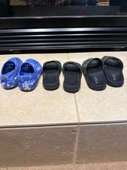 Kids Shoes Bundle – Clogs and Sandals 3 Pairs