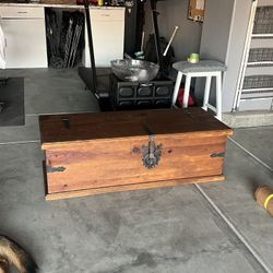 Wooden Storage Trunks