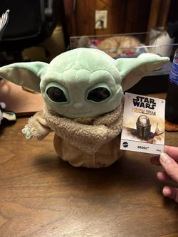 Star Wars Mandalorian Grogu With Tag