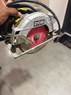 Ryobi corded skill saw 7”