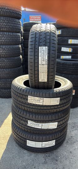 275/55/20(4)SET BRIDGESTONE DUELER NEW