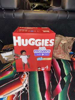 Huggies diapers size 4