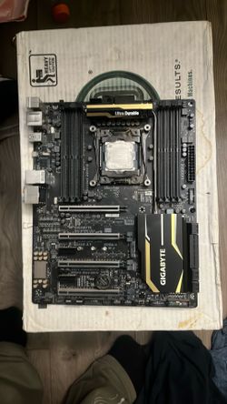Gigabyte GA-X99 with i7 6800k