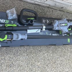 EGO POWER+ Telescopic Carbon Fiber Shaft with LED Cut Line 56-volt 10.0-in Battery Pole Saw