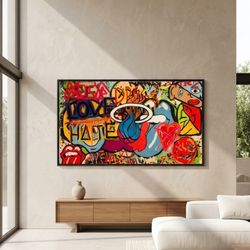Vice City Miami Heat Painting  “ Vice Over Love” 