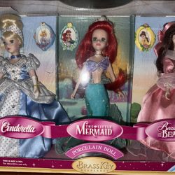 2004 Disney Princess Porcelain Dolls