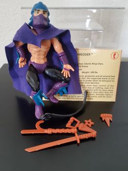 TMNT Shredder Action Figure 1988