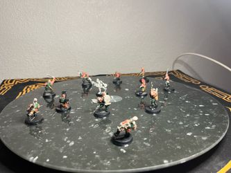 Vintage Games Workshop/Citadel Warhammer 40,000 Catachan Jungle Fighters miniature lot.