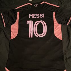 Inter Miami Lionel Messi Men Black  Jersey Medium