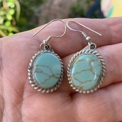 Sterling / Turquoise Earrings 