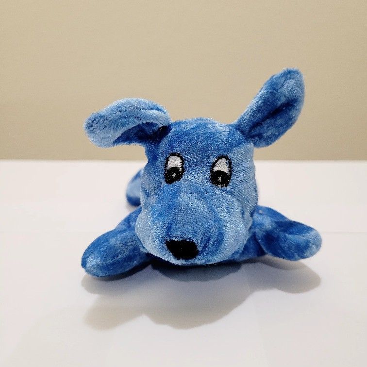 FREE Small Blue Dog Stuffed Toy