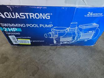 2HP aqua strong pool pump
