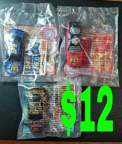 3 Hot Wheels Nascar Happy Meal cars