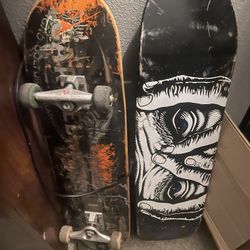 Skate Board & Blank Deck