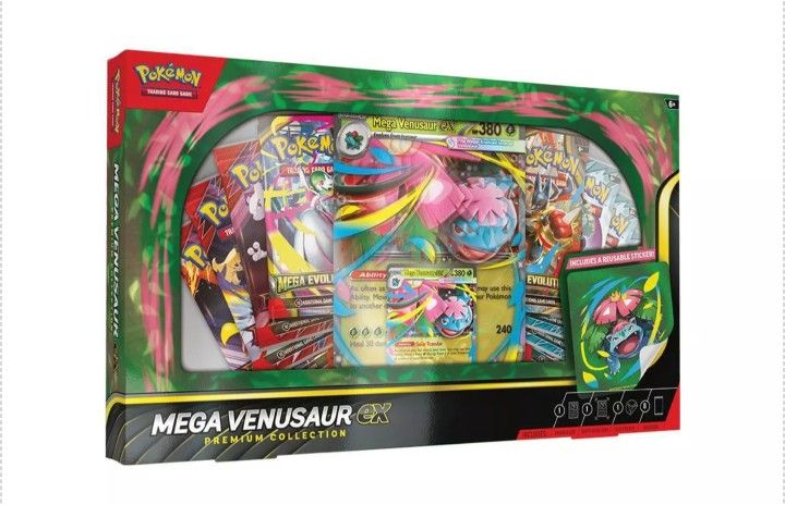2 Pokemon Venusaur Ex Premium Collection