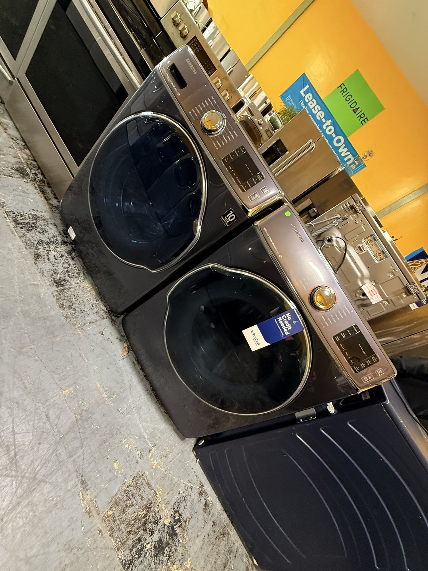 Jumbo Samsung Washer And Dryer Take It Home Today11$ Down Payment