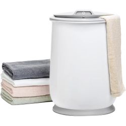 Smileader Towel Warmer Barrel Bathroom Large Portable Towel Warmer with Safety Lock