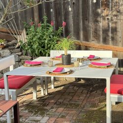 Outdoor Dining Room Set (Gandía Blasco Spanish Designer)