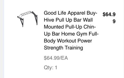 Pull Up Bar (still Boxed)