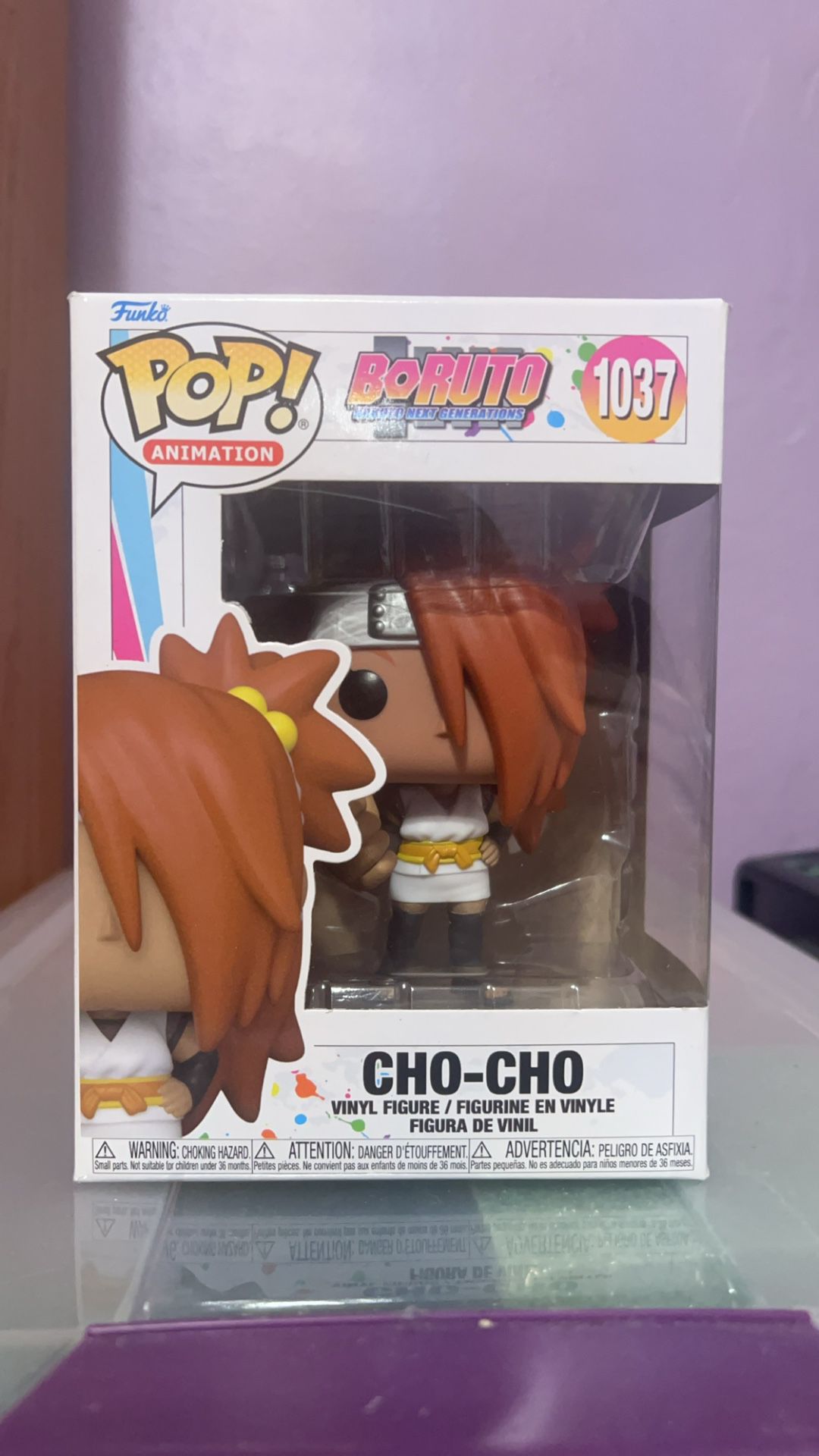 NEW IN BOX! UNOPENED Cho-Cho Naruto Boruto Anime Funko Pop Figure Vinyl Figurine