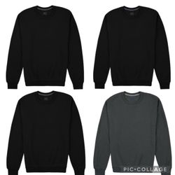 (4) NEW!!! Fruit Of A Loom EverSoft®  Fleece Sweatshirts 