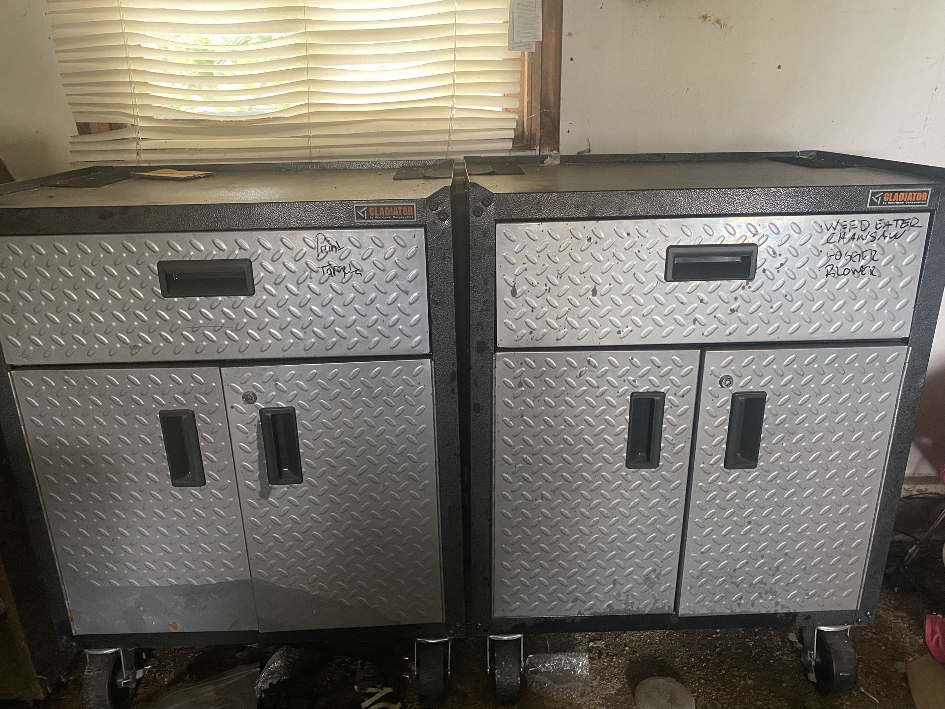 2 Piece Rolling Toolbox/ Cabinet
