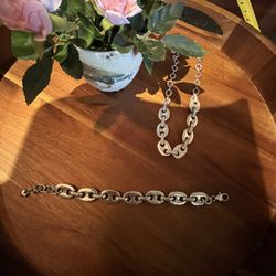 Brighton “Love Makes The World Go Round” Bracelet & Necklace