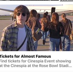 4 Ticket Cinespia “Almost Famous” $20 