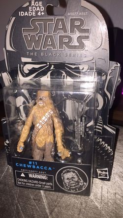 Unopened chewbacca figure