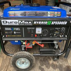 Duro Max Dual Fuel Generator 