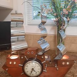 Antique Ship Clock Works Great