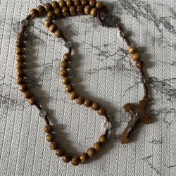 Jewelry Like Vintage Style Rosario en madera esta Nuevo . Thornton area