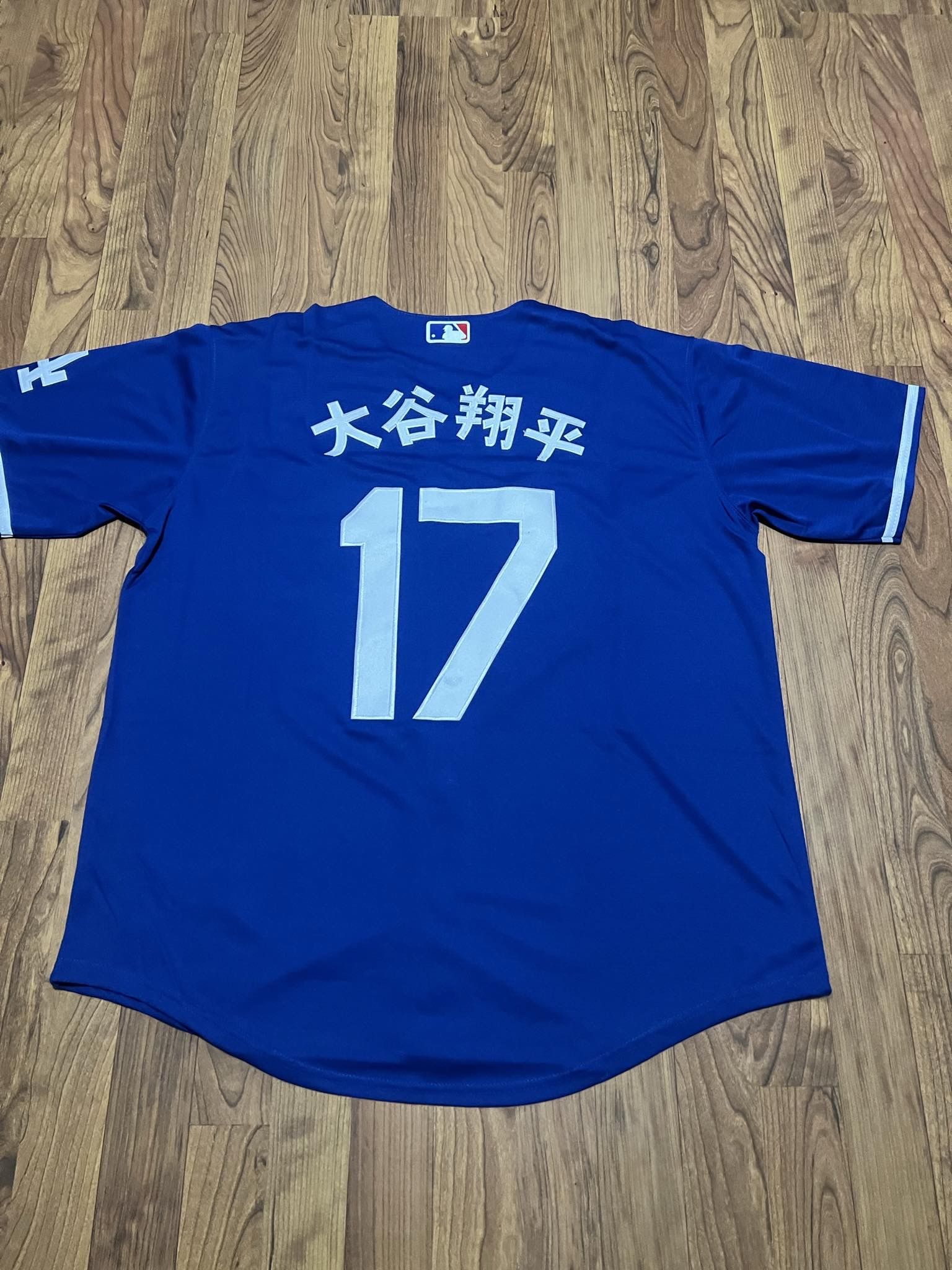Los Angeles Dodgers Stitched Blue Custom Japanese Shohei Ohtani Jerseys