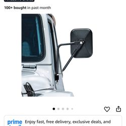 Jeep Wrangler Door Off Mirrors