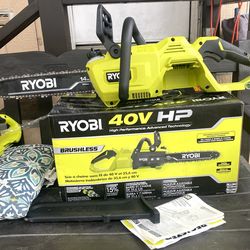 Ryobi 40 V HP Battery Chainsaw TOOL INLY
