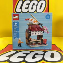 LEGO Restaurants of the World Japan 40906 Sushi Restaurant w/ Chef Minifigure