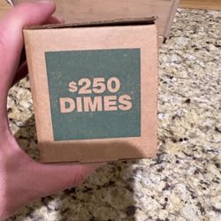 Sealed Bank Box of Dimes – Mystery Coin Roll Hunt