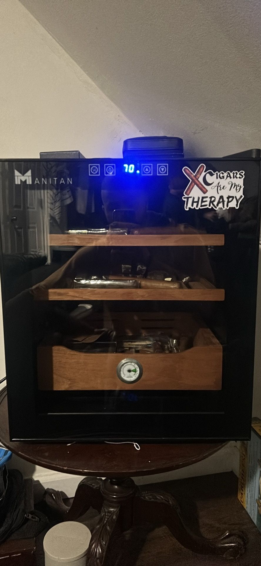 MANITAN CIGAR HUMIDOR (COOLING)