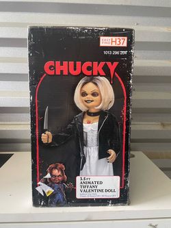 Tiffany Valentine Chucky Animatronic Doll 3.5ft tall