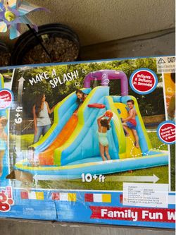 Little tikes water slide