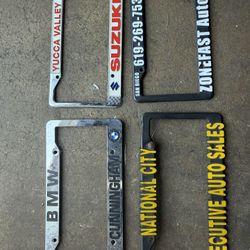 license plate covers