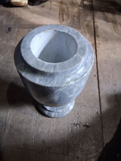 Marble vase vintage